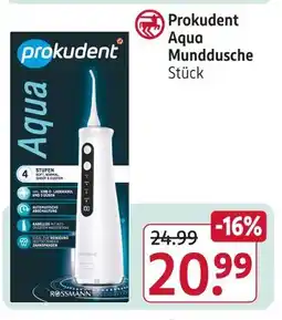 Rossmann Prokudent aqua munddusche Angebot
