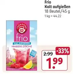 Rossmann Teekanne frio kalt aufgießen Angebot