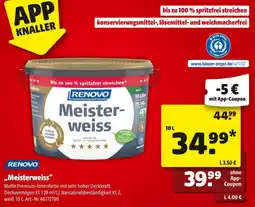 Hagebau Renovo „meisterweiss“ Angebot