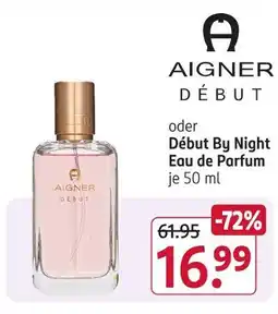 Rossmann Aigner début oder début by night eau de parfum Angebot