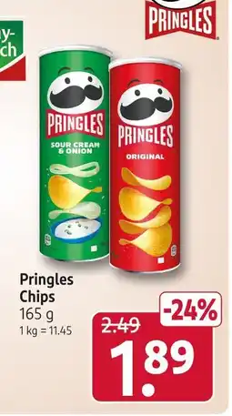 Rossmann Pringles chips Angebot