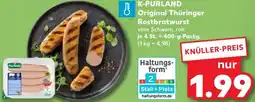 Kaufland K-PURLAND Original Thüringer Rostbratwurst Angebot