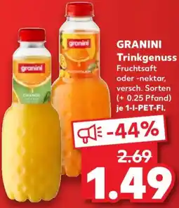 Kaufland GRANINI Trinkgenuss Angebot