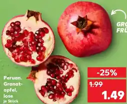 Kaufland Peruan. Granatapfel, lose Angebot