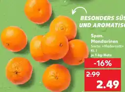 Kaufland Span. Mandarinen Angebot