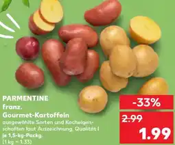 Kaufland PARMENTINE franz. Gourmet-Kartoffeln Angebot