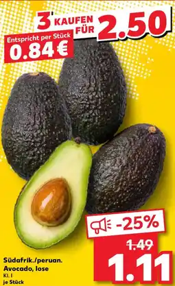 Kaufland Südafrik./peruan. Avocado, lose Angebot