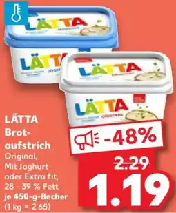Kaufland LÄTTA Brotaufstrich Angebot