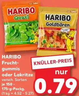 Kaufland HARIBO Fruchtgummis oder Lakritze Angebot