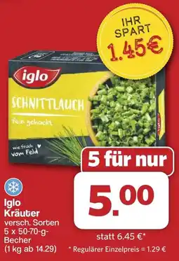 Famila Nord West Iglo Kräuter Angebot