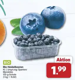 Famila Nord West Bio Heidelbeeren Angebot