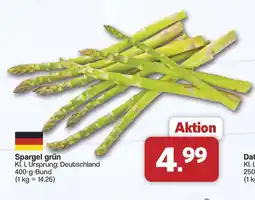Famila Nord West Spargel grün Angebot