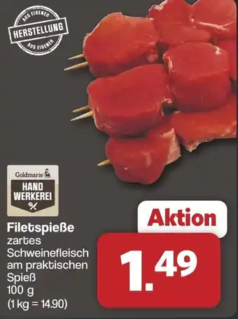 Famila Nord West Goldmarie Filetspieße Angebot