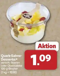 Famila Nord West Quark-Sahne Desserts Angebot