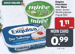 Famila Nord West Exquisa Frischkäse oder Miree Angebot