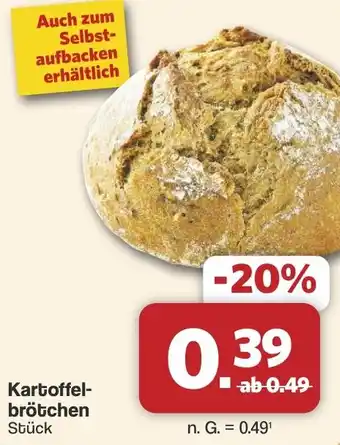 Famila Nord West Kartoffelbrötchen Angebot