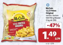 Famila Nord West McCain 1.2.3 Frites Original Angebot