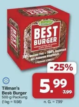 Famila Nord West Tillman's Best Burger Angebot