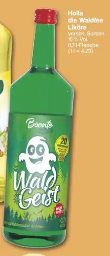 Famila Nord West Holla die Waldfee Liköre Angebot