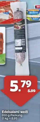 Famila Nord West Edelsalami weiß Angebot