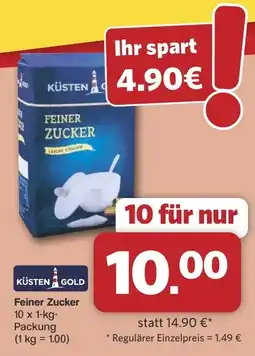 Famila Nord West KÜSTEN GOLD Feiner Zucker Angebot