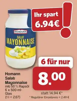 Famila Nord West Homann Salat Mayonnaise Angebot