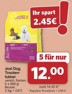 Famila Nord West Josi Dog Trockenfutter Angebot