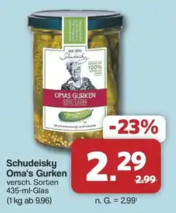 Famila Nord West Schudeisky Oma's Gurken Angebot