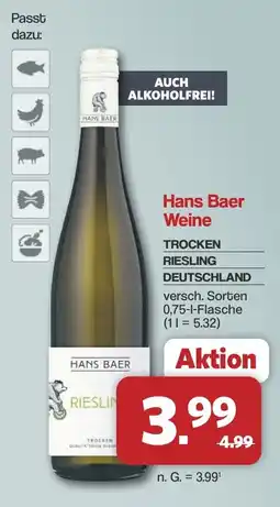 Famila Nord West Hans Baer Weine Angebot