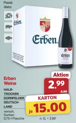 Famila Nord West Erben Weine Angebot