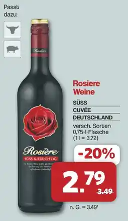 Famila Nord West Rosiere Weine Angebot