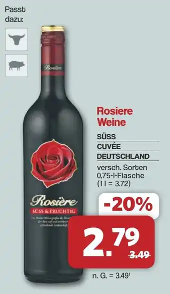 Famila Nord West Rosiere Weine Angebot