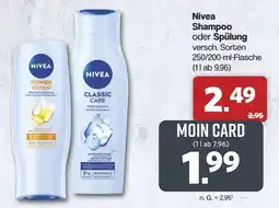 Famila Nord West Nivea Shampoo oder Spülung Angebot