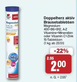 Famila Nord West Doppelherz aktiv Brausetabletten Angebot