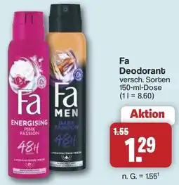 Famila Nord West Fa Deodorant Angebot