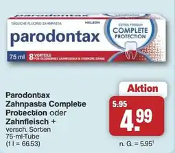 Famila Nord West Parodontax Zahnpasta Complete Protection oder Zahnfleisch + Angebot