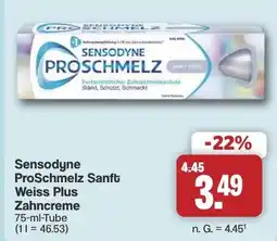 Famila Nord West Sensodyne ProSchmelz Sanft Weiss Plus Zahncreme Angebot