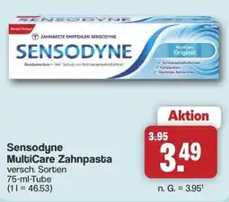 Famila Nord West Sensodyne MultiCare Zahnpasta Angebot