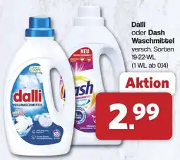 Famila Nord West Dalli oder Dash Waschmittel Angebot