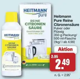 Famila Nord West Heitmann Pure Reine Citronensäure Angebot