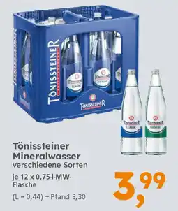 Globus Baumarkt Tönissteiner Mineralwasser Angebot