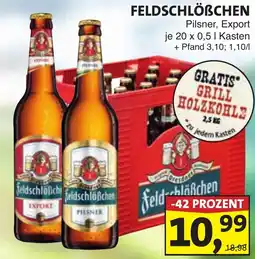 Lösch Depot FELDSCHLÖẞCHEN Pilsner, Export Angebot