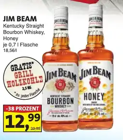 Lösch Depot JIM BEAM Kentucky Straight Bourbon Whiskey, Honey Angebot