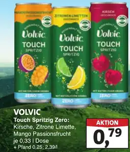 Lösch Depot VOLVIC Touch Spritzig Zero: Kirsche, Zitrone Limette, Mango Passionsfrucht Angebot