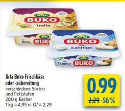 diska Arla Buko Frischkäse oder -zubereitung Angebot