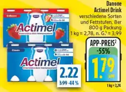 diska Danone Actimel Drink Angebot