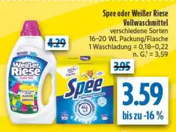 diska Spee oder Weißer Riese Vollwaschmittel Angebot