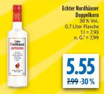 diska Echter Nordhäuser Doppelkorn Angebot