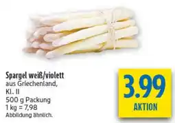 diska Spargel weiß/violett Angebot