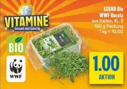 diska EDEKA Bio WWF Rucola Angebot